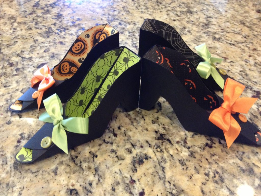 Empty Witch Shoes favors