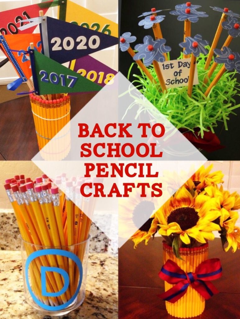 Pencil Crafts for Back to School