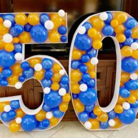 Balloon Numbers Party Decoration