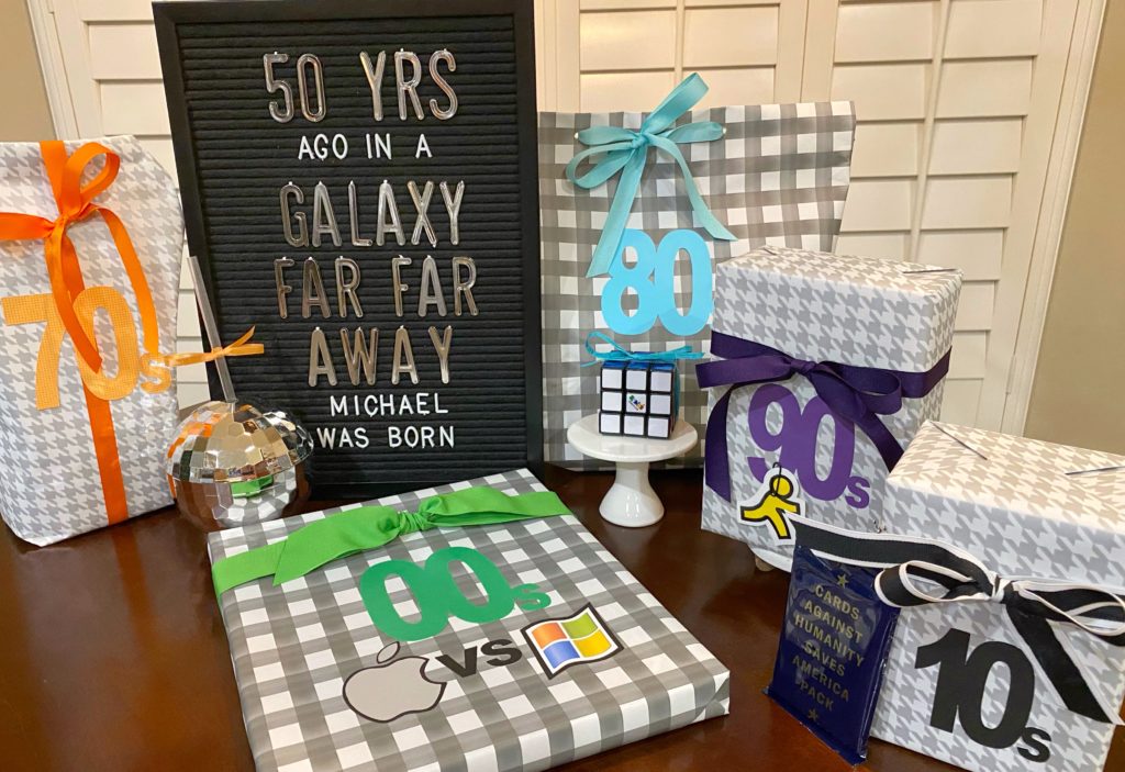 50th Birthday Gifts by Decade – Little Blue Egg